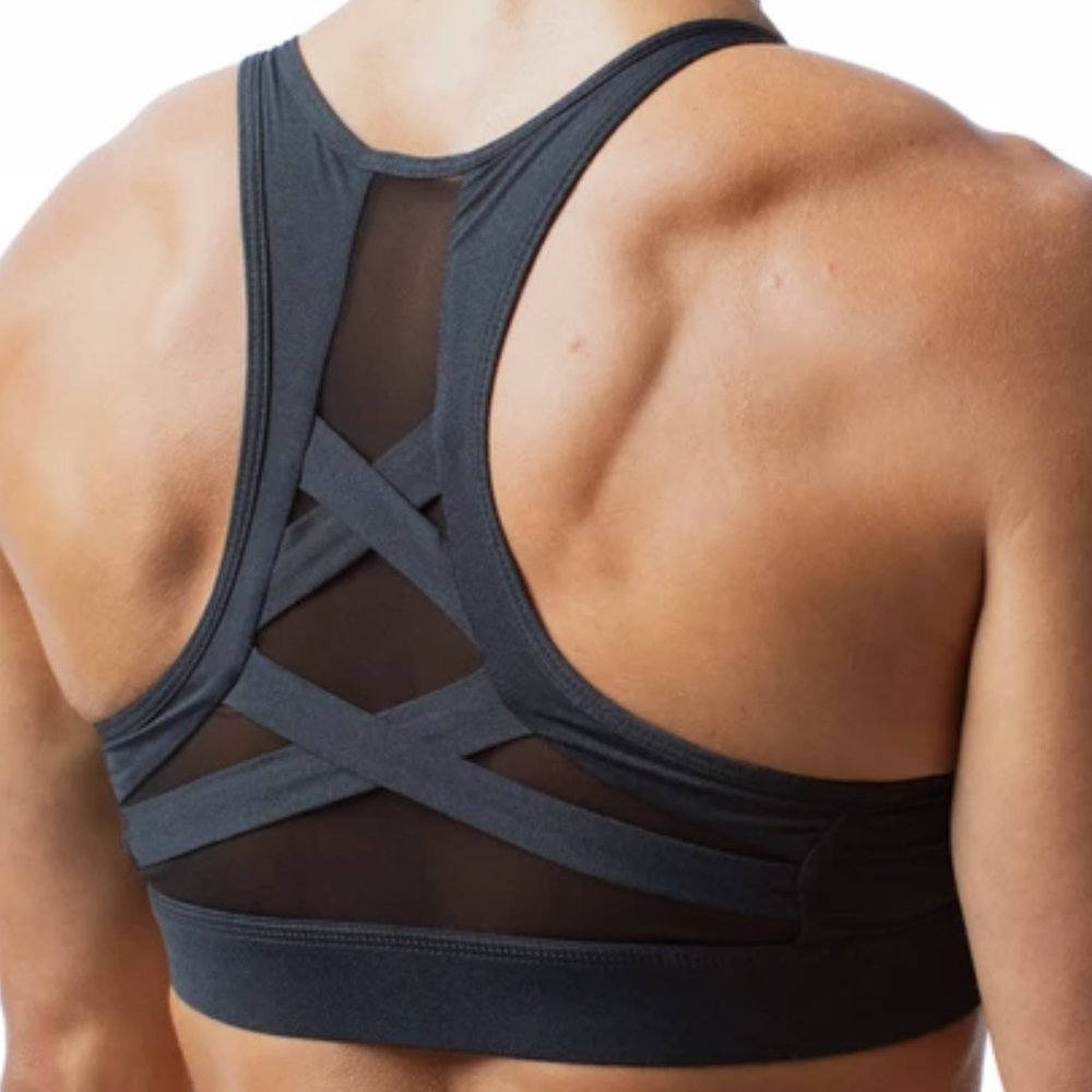 COPY - Born Primitive Stong Laced Navy Sports Bra…